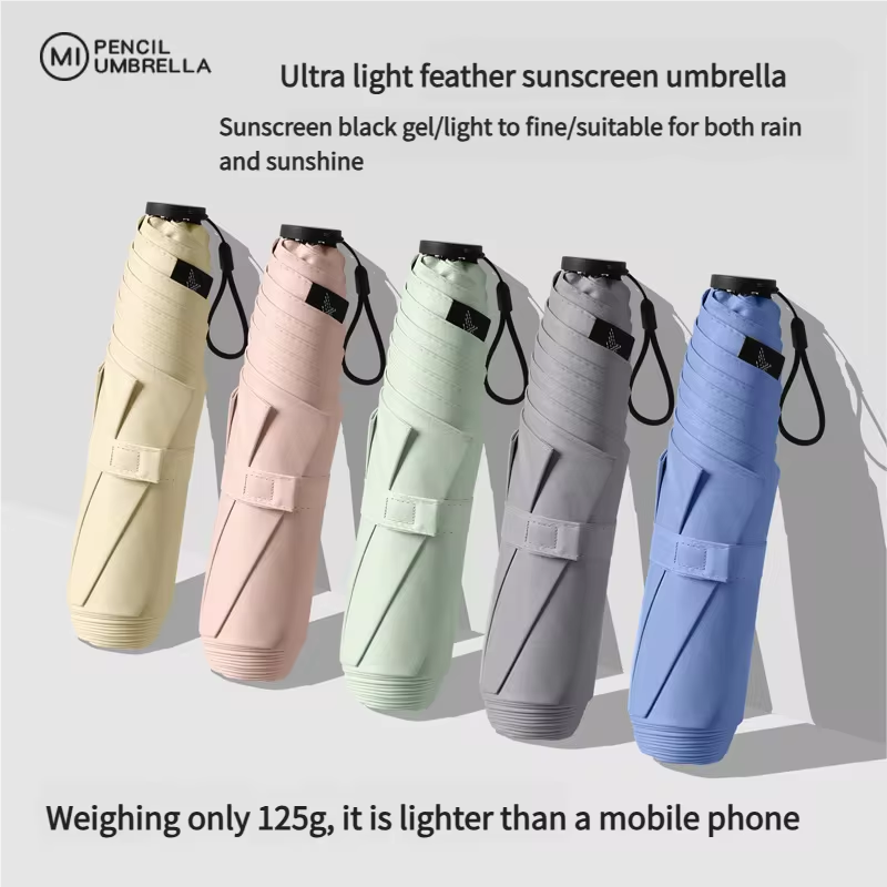 125g Japanese style portable brazing sun protection, UV protection, weather resistance, manual umbrella