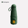 Mini Portable Folding Sun Umbrella for Women UV Protection Lightweight Compact Dual Purpose Sunny/Windy Condition