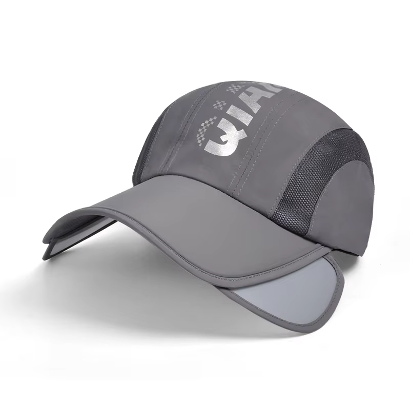 Summer protection hat women's outdoor cycling retractable large brimmed visor quick drying waterproof breathable duck tongue