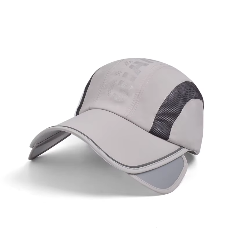 Summer protection hat women's outdoor cycling retractable large brimmed visor quick drying waterproof breathable duck tongue