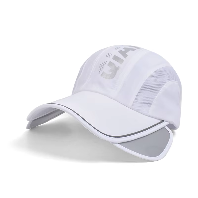 Summer protection hat women's outdoor cycling retractable large brimmed visor quick drying waterproof breathable duck tongue