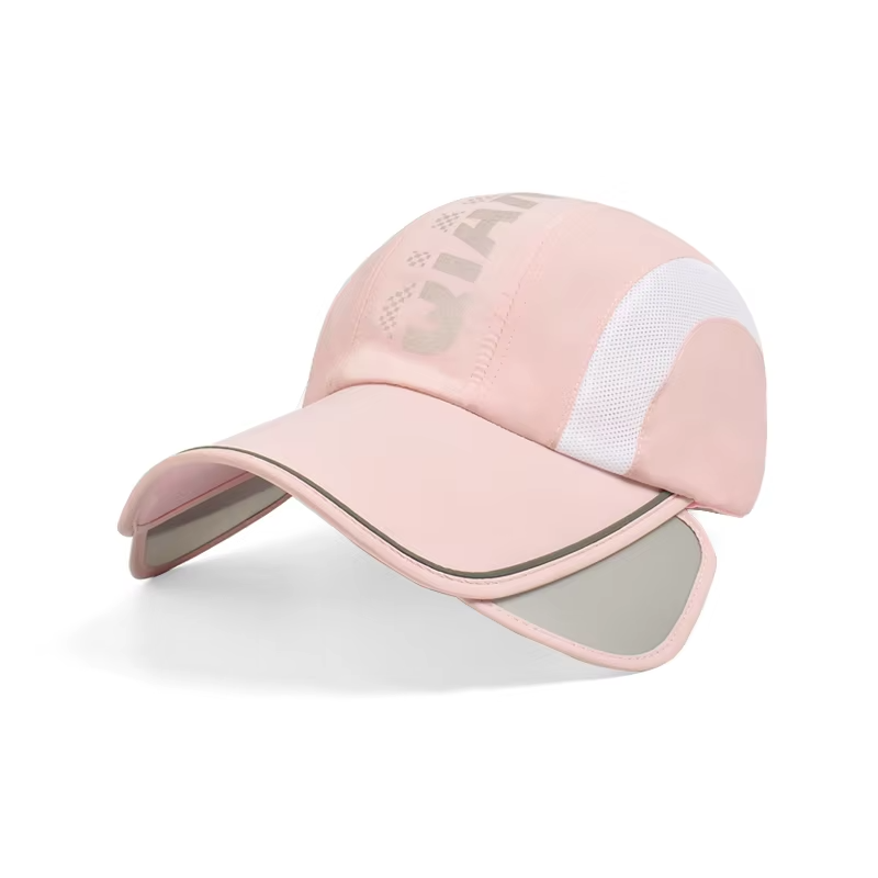 Summer protection hat women's outdoor cycling retractable large brimmed visor quick drying waterproof breathable duck tongue